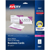Avery Cards Business Lsr 2X3.5 We