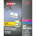Avery Badge Adhesive Be Brdr 400