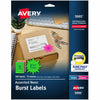 Avery Label Neon Perm 2.25" Ast