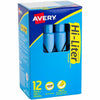 Avery Desk-Style Highlighter, Light Blue