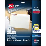 Avery&reg; Sure Feed&reg; White Return Address Labels