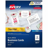 Avery Card Businss Inkjt We Matte