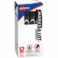 Avery Marker Perm Lrg Chisel Bk