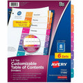 Avery Dividers Index Ready 1-8