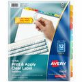 Avery Dividers Index 12Tab Bright
