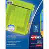 Avery Dividers Insert Plastc 5Tab