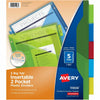 Avery Dividers Insert 5Tab Dblpkt