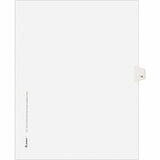 Avery&reg; Individual Legal Exhibit Dividers - Avery Style - Unpunched