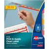 Avery Dividers Indx Plstc 8Tb Mlt