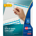 Avery Dividers Indx Plstc 5Tab Cl