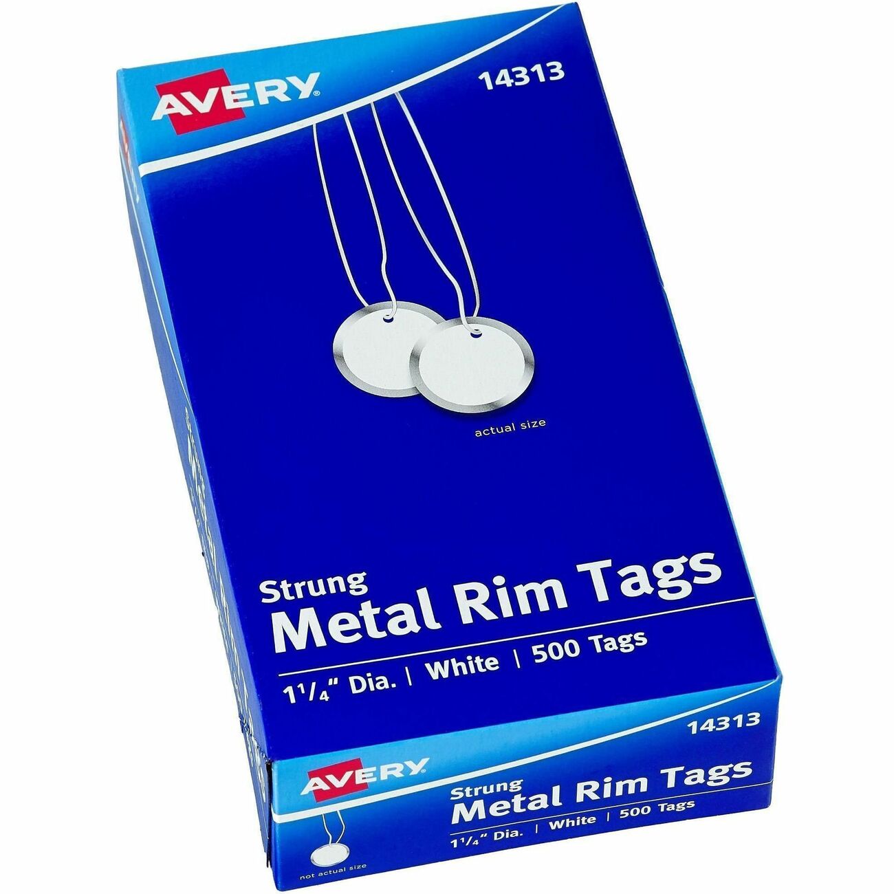 Avery Tags Metal Rim 1.25 We 500