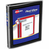 Avery Binder Flx-Vw Rnd 0.5" Bk
