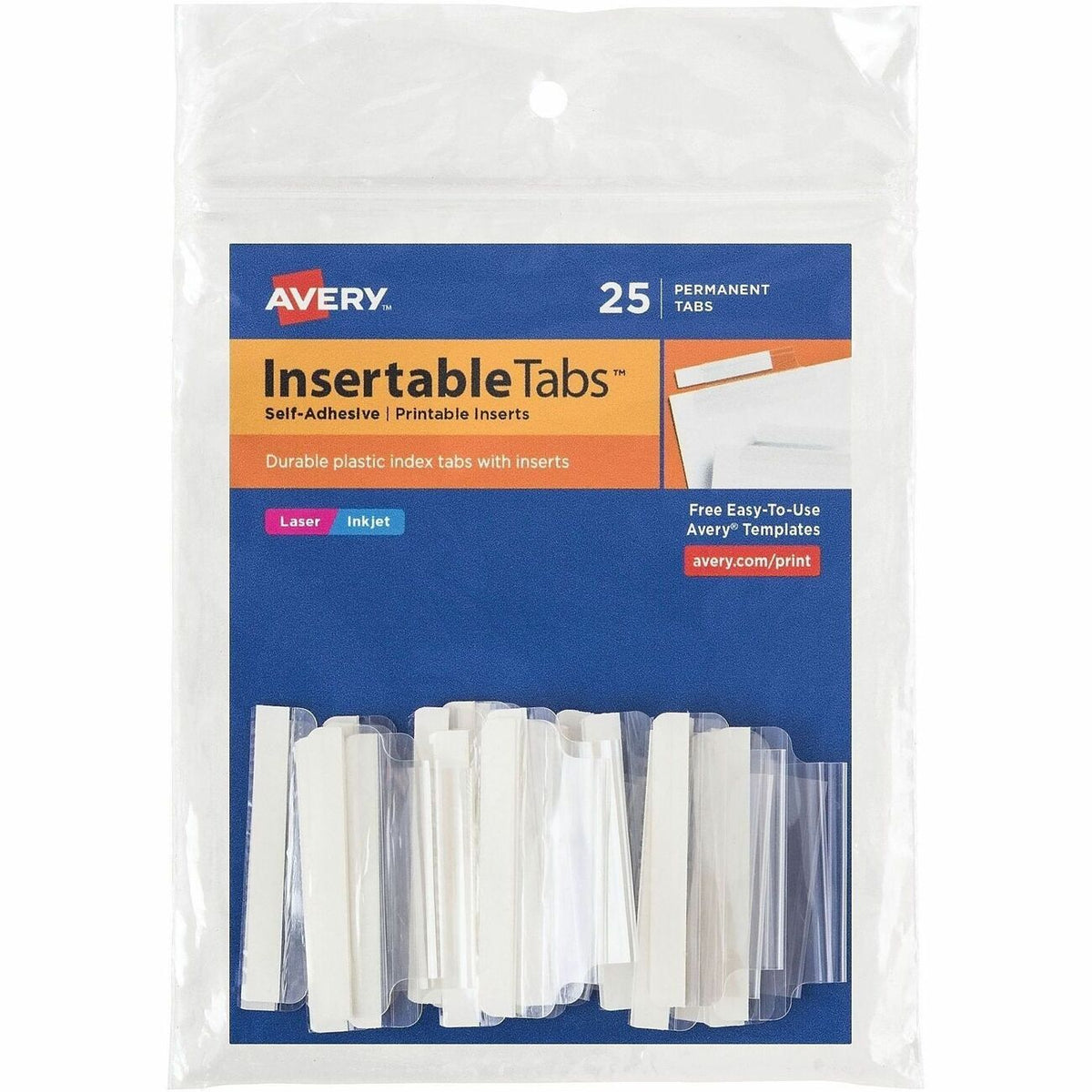 Avery&reg; Index Tabs with Printable Inserts