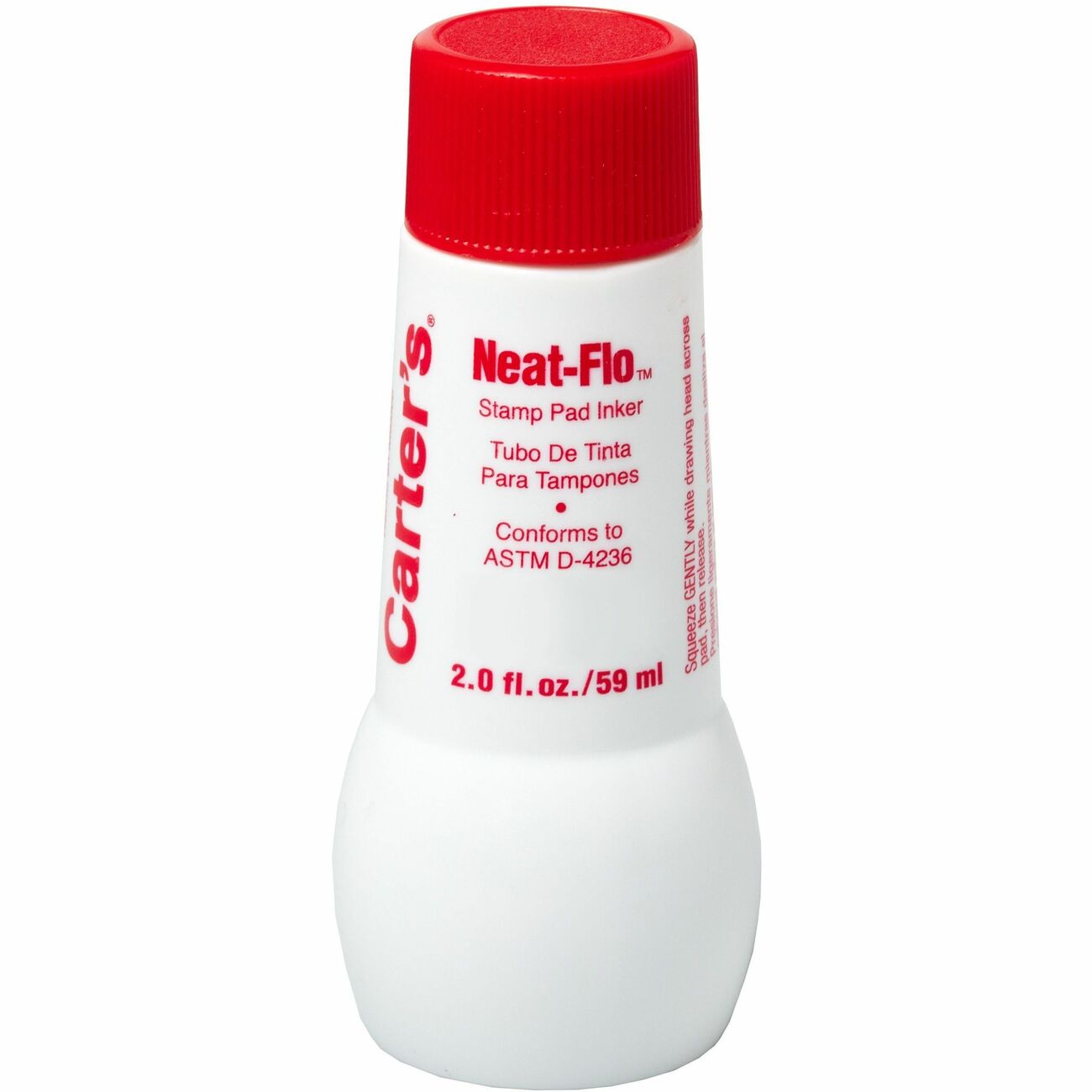 Avery Neat-Flo Inker Stamp Pad, Red