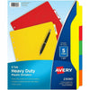 Avery Dividers Plstc 5Tb We Label