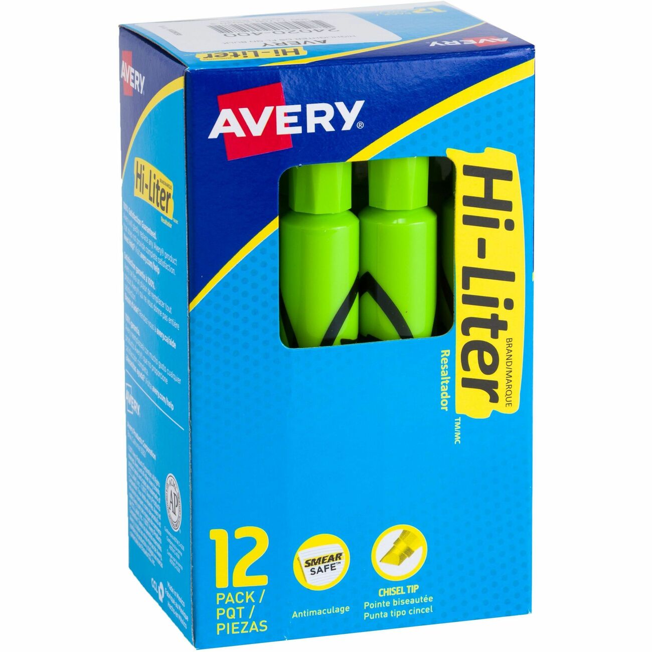 Avery Highlighter Desk Chisel Fgn