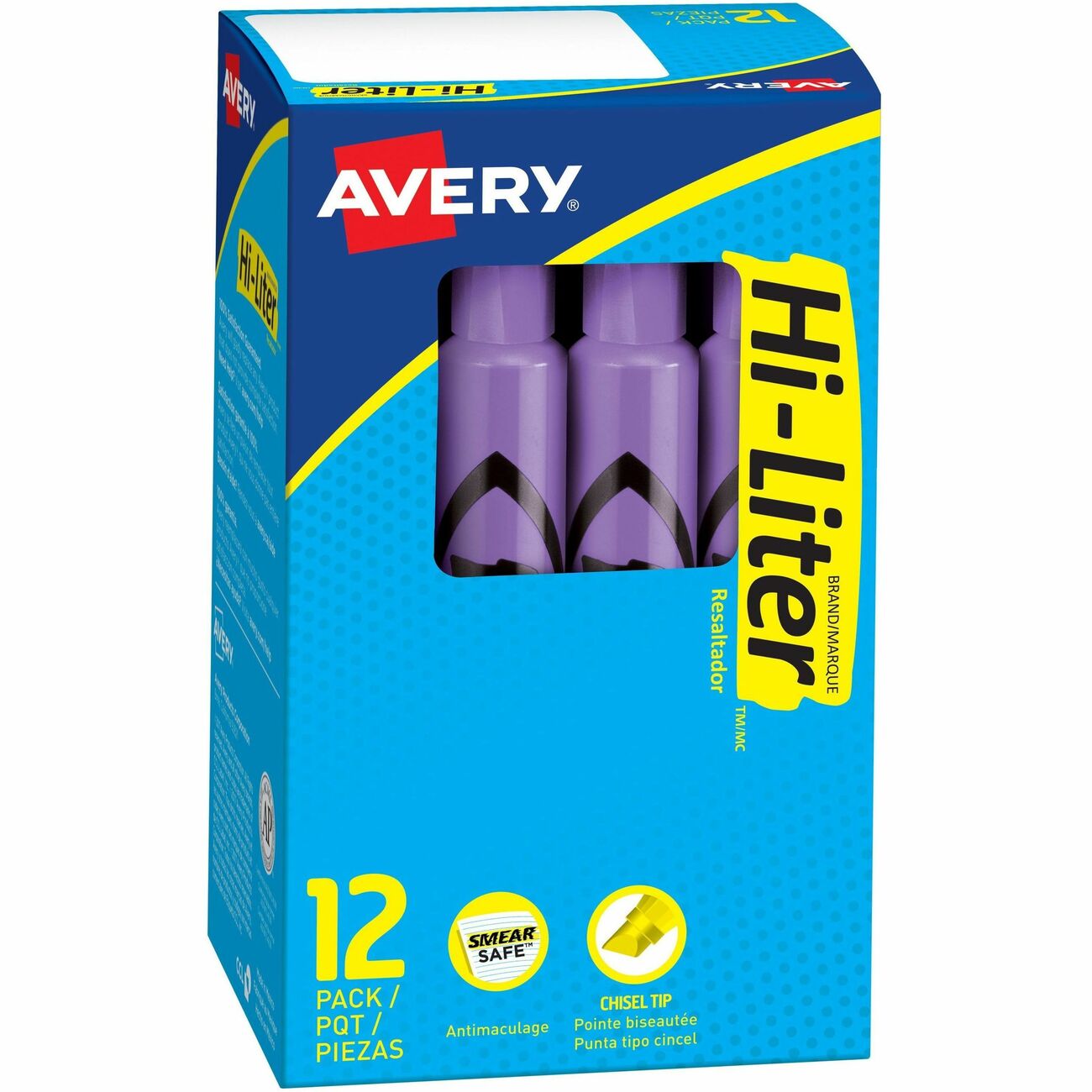 Avery Highlighter Desk Chisel Fpe
