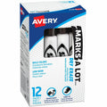 Avery Marker Dryerase Chisel Bk