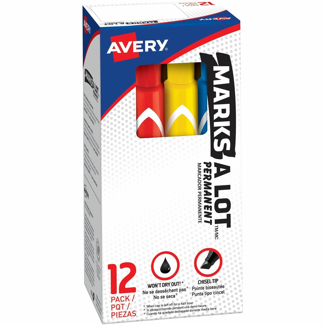 Avery Marker Mrkalot Chsl Ast