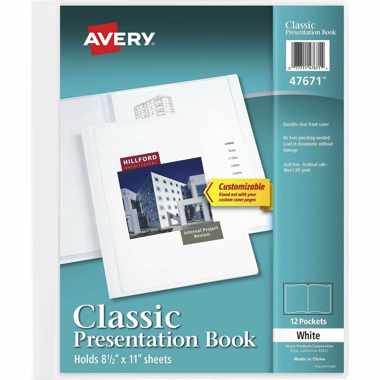 Avery Book Presntation Vw We 12Pg