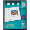Avery Cover Reprt Poly Layflat Gy