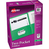 Avery Folder 2-Pocket Letter Grn