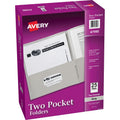 Avery Folder 2-Pocket Letter Gry