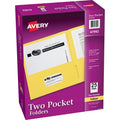 Avery Folder 2-Pocket Letter Yw