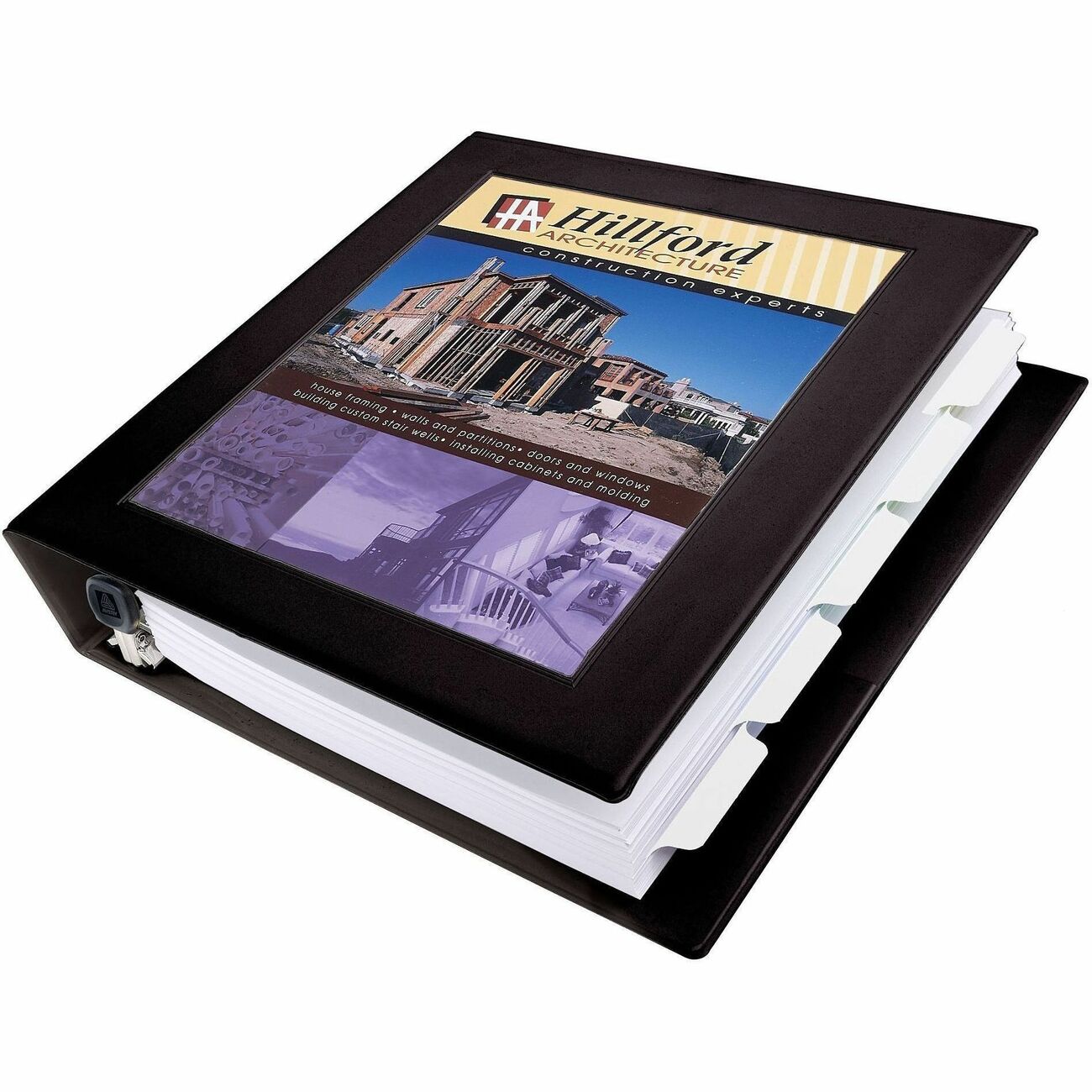 Avery Binder Framed Dring 1.5 Bk