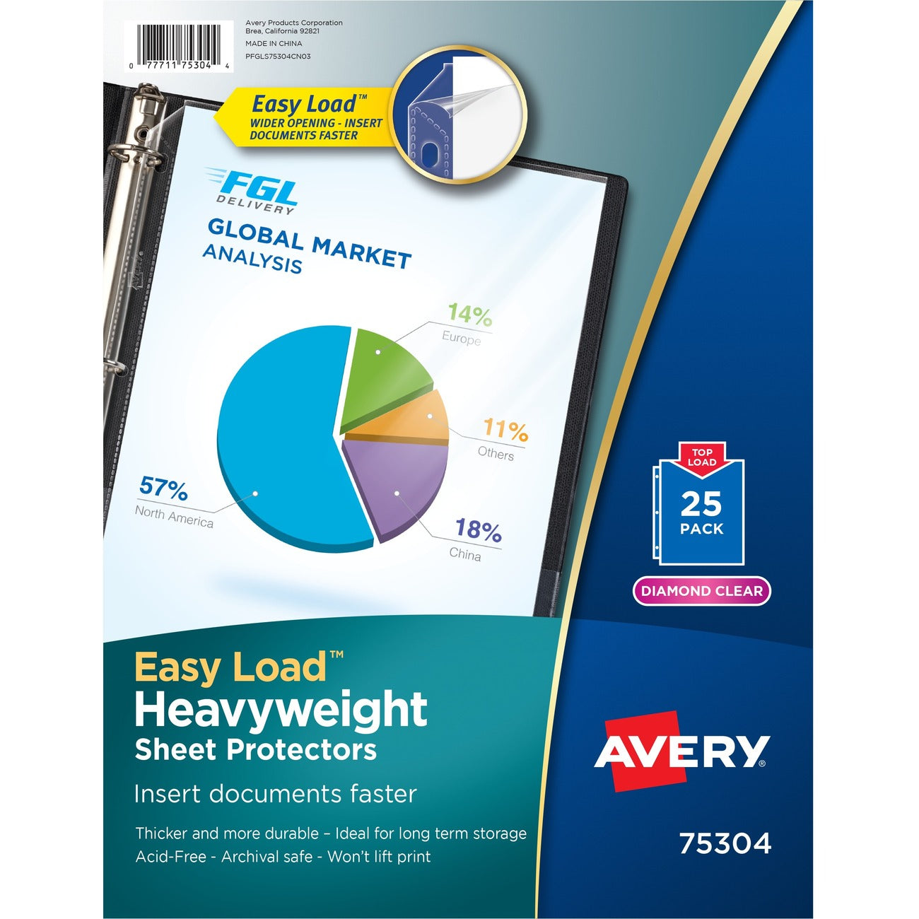 Avery Protector Sheet Hvywt 25Pk