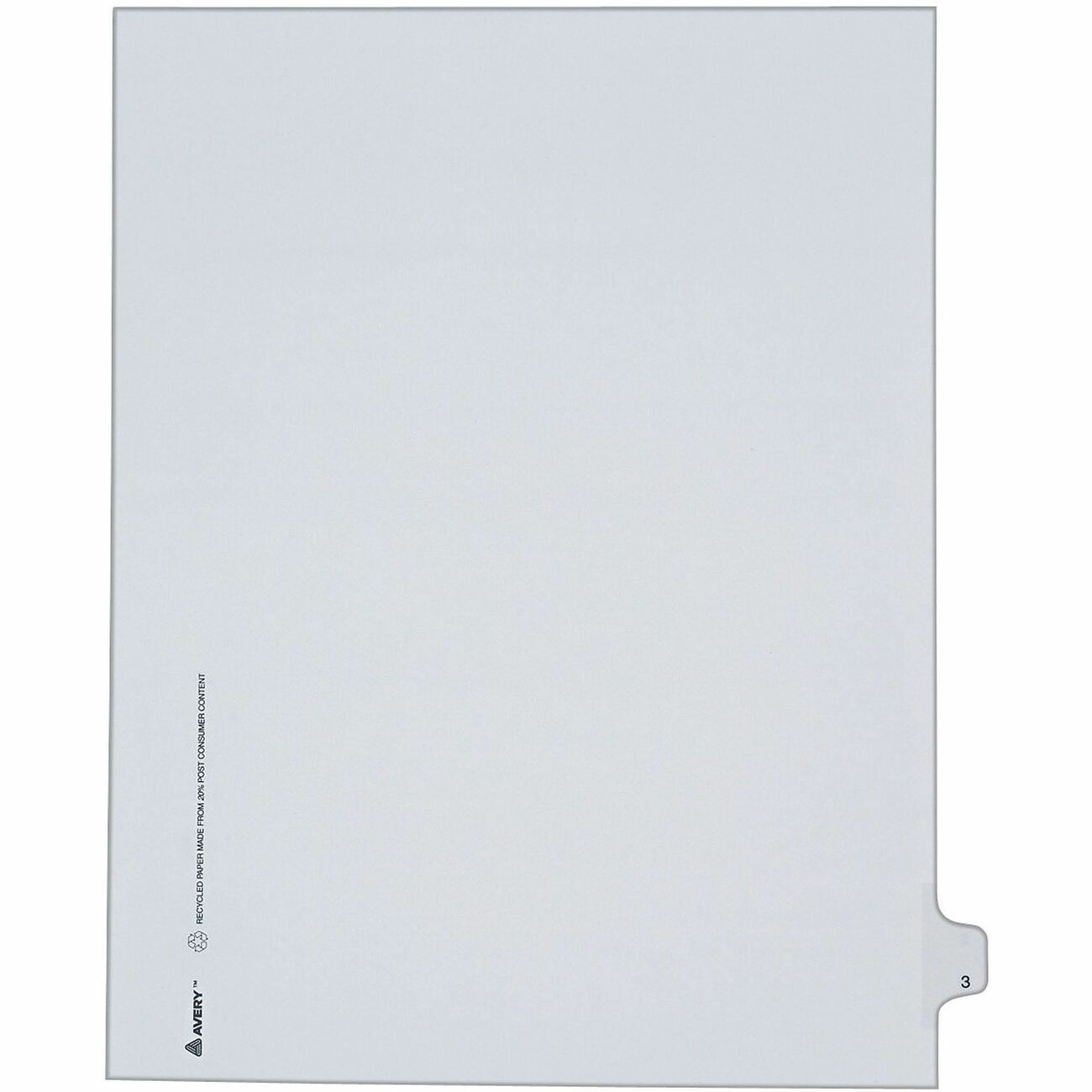 Avery Index Legal Sdtab 3