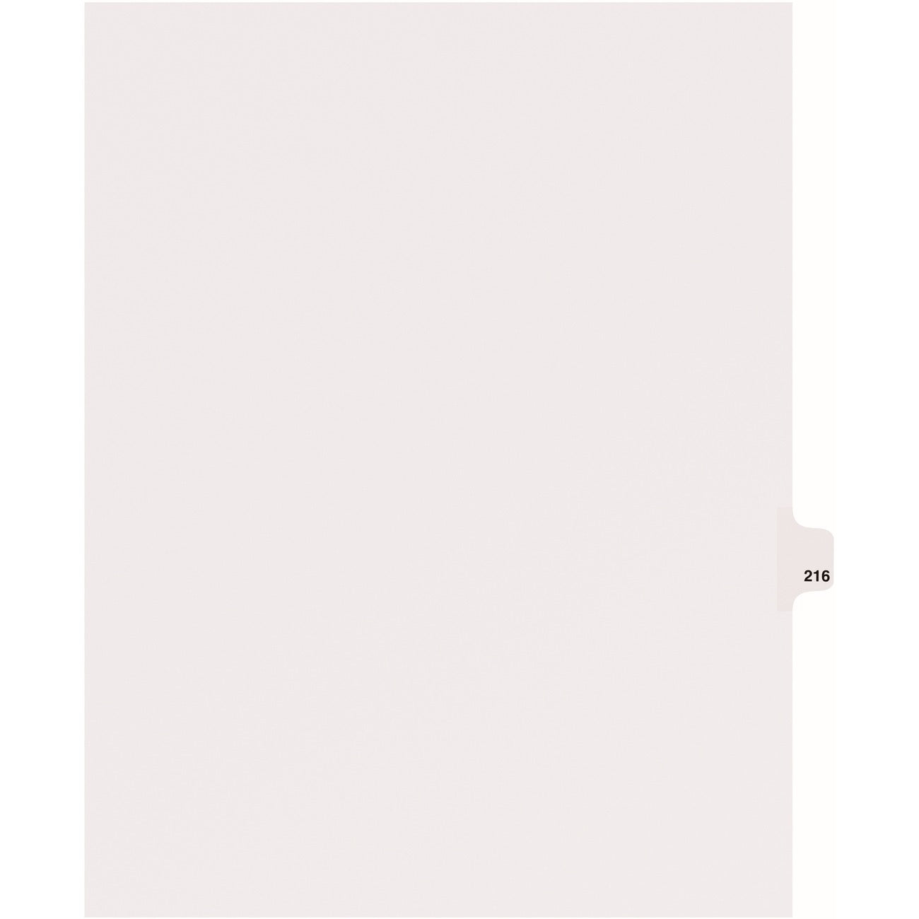 Avery Index Legal Ltr Sdtab 216