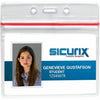Holder Card Sealable Hrzntl