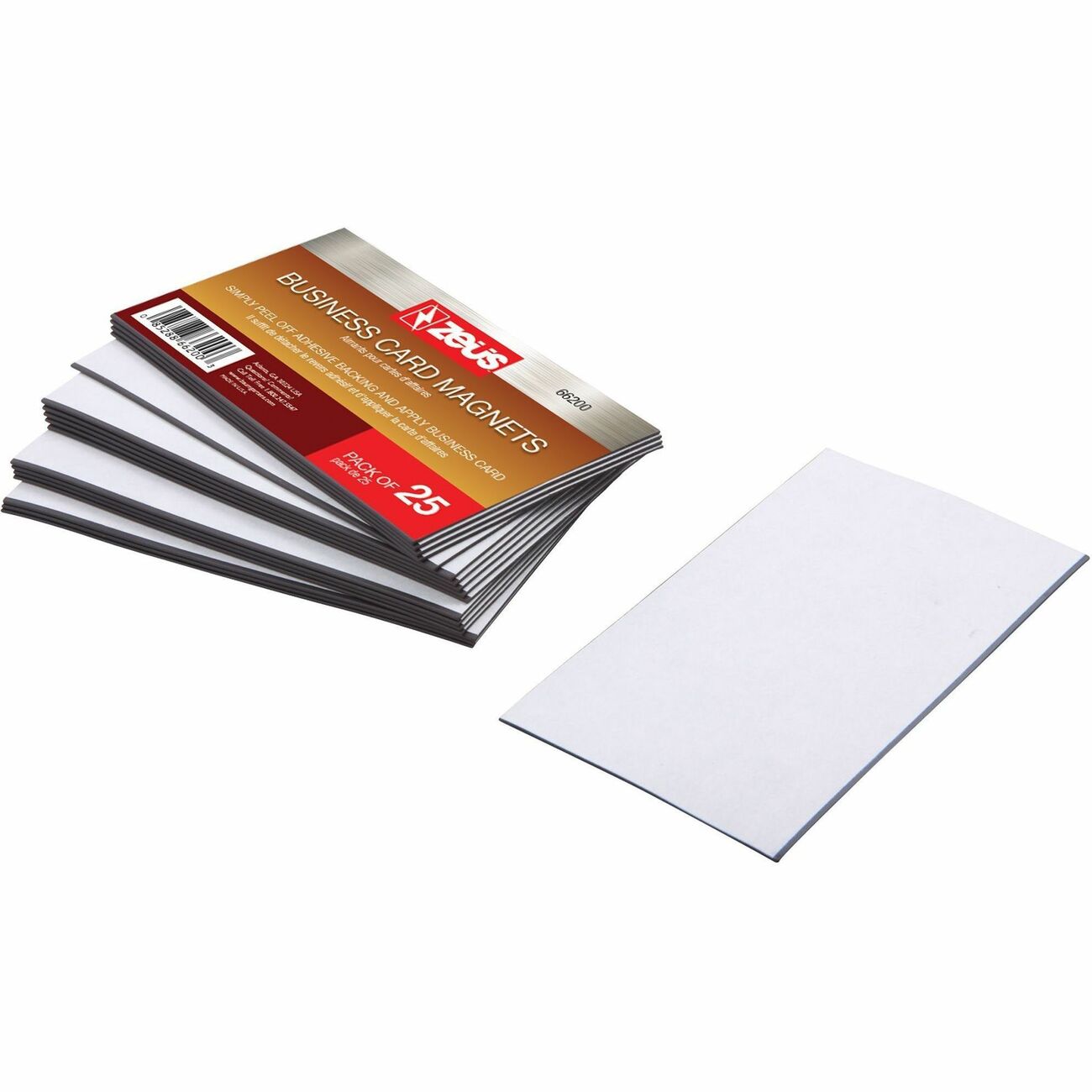 Magnets Sheets Bsncrds 25Pk