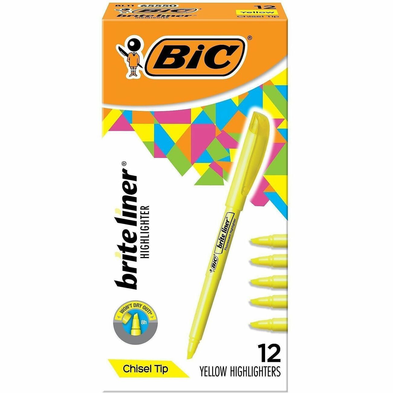 BIC Highlighter Briteliner Yw