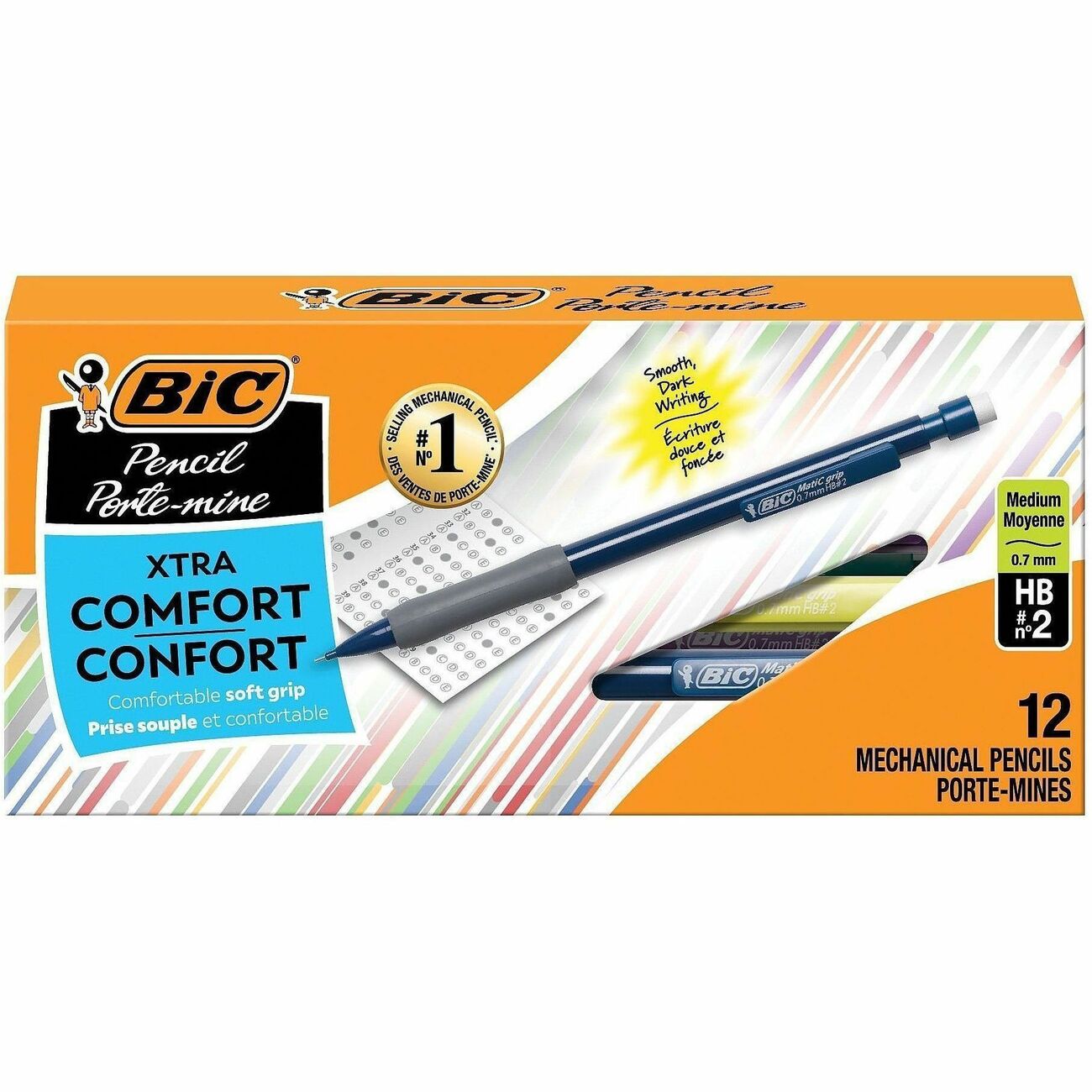 BIC Pencil Xtra Comfort 0.7 Dz