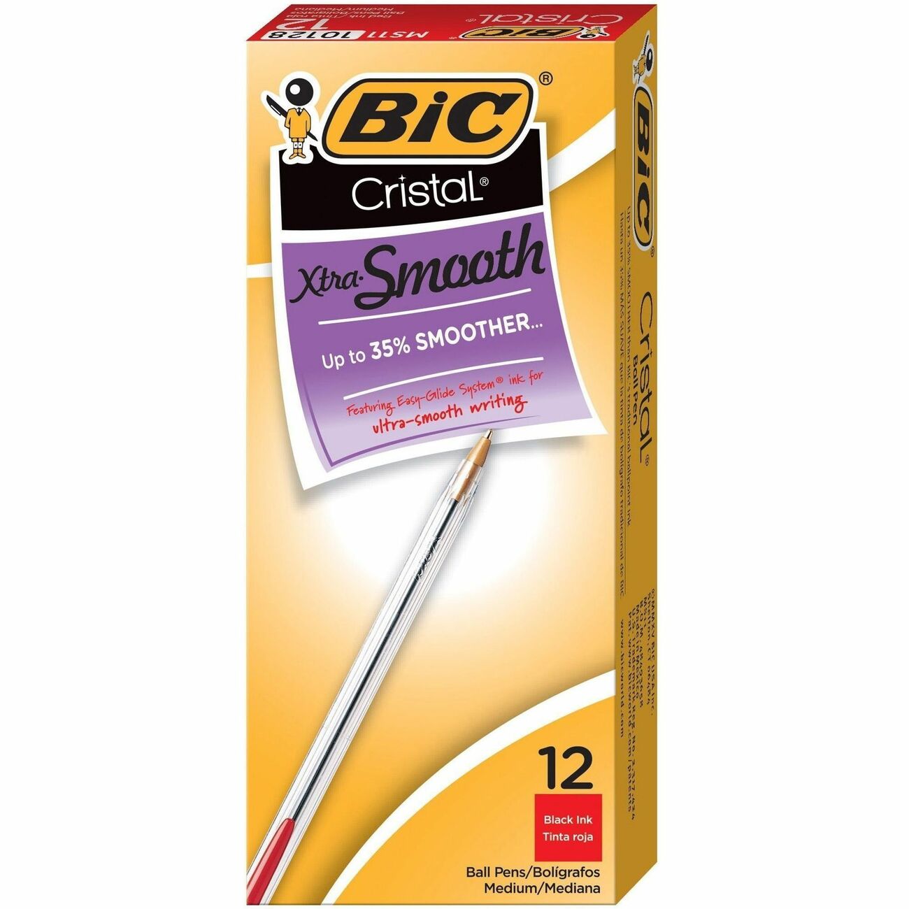 BIC Pen Cristal Stick Bp Med Rd
