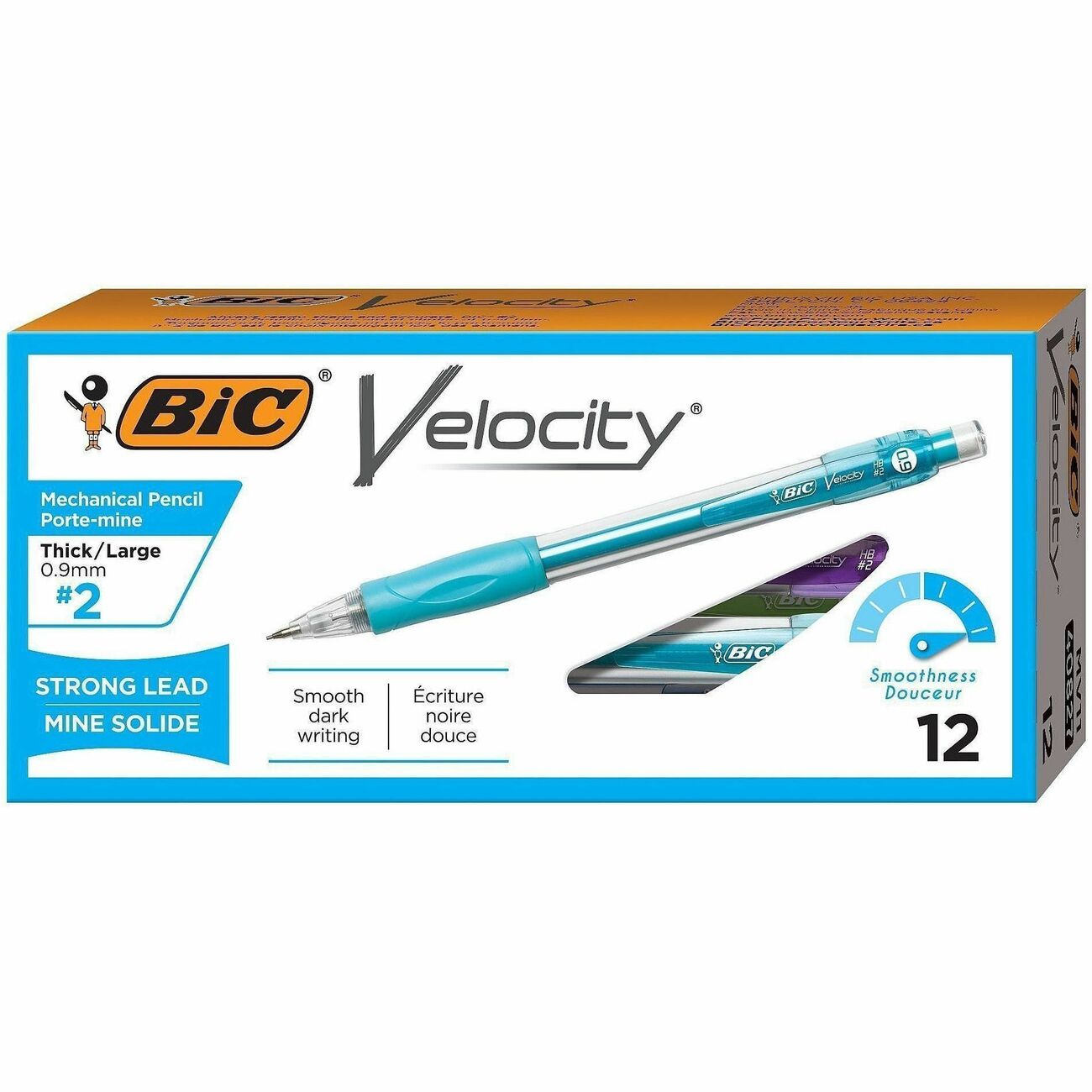 BIC Pencil Velocity 0.9Mm Be Dz