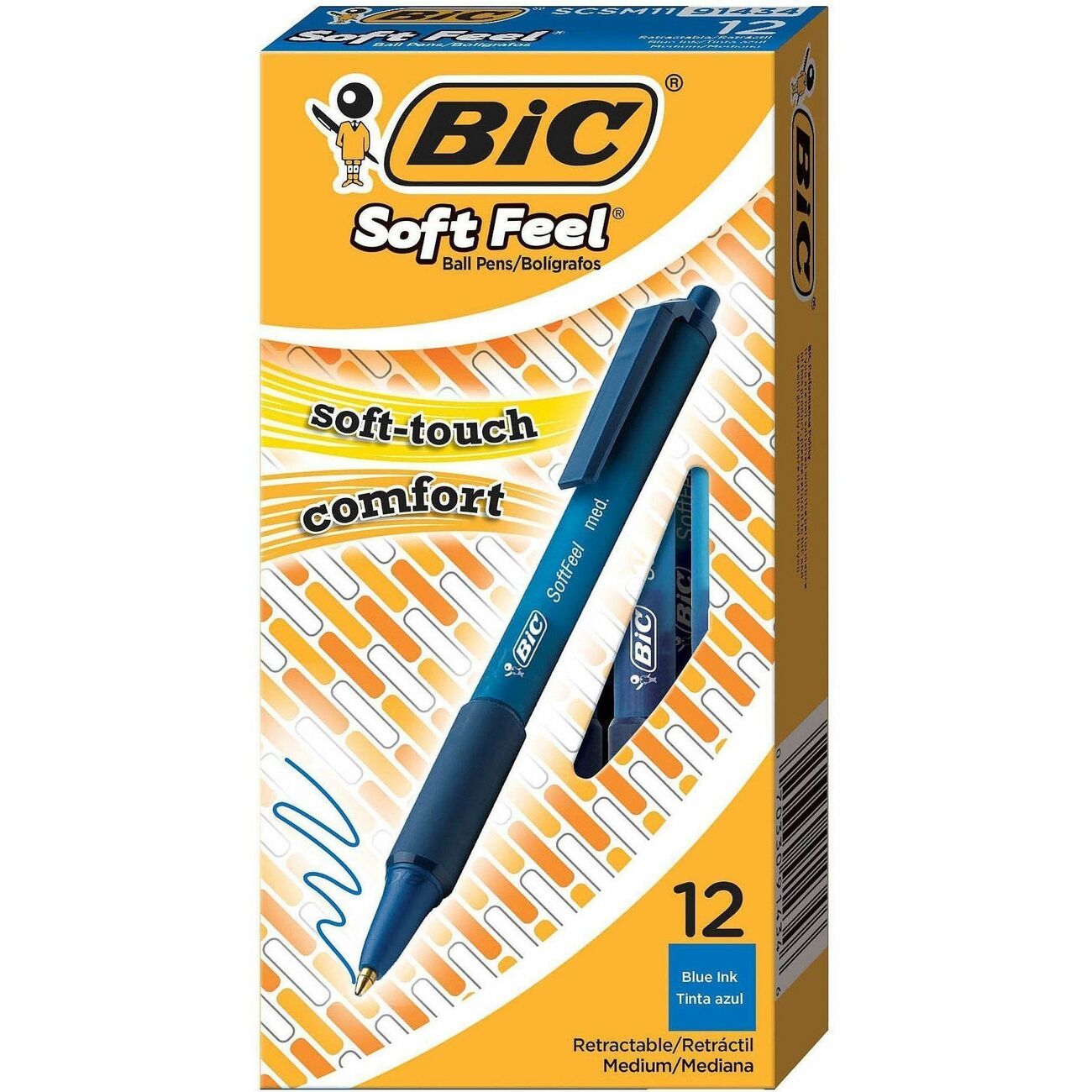 BIC Pen Softfeel Bp Rt Med Be