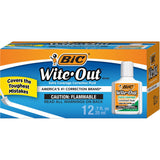 BIC Extra Coverage Correction Fluid, White