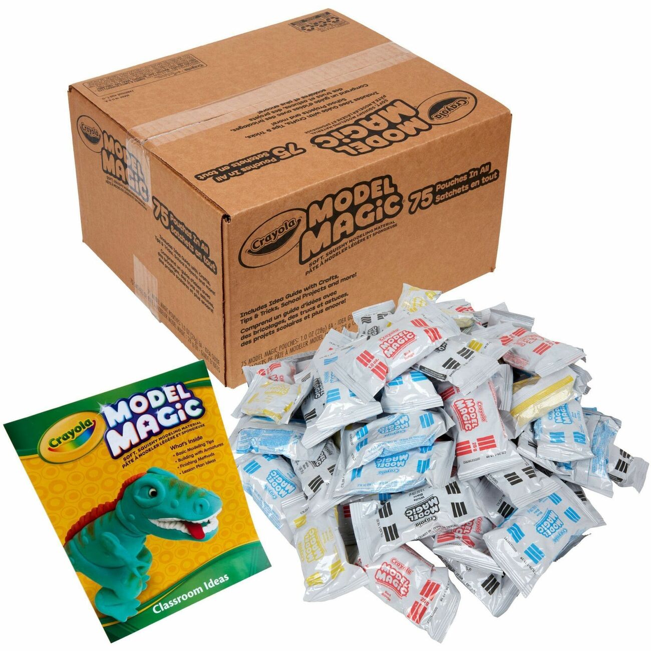 Crayola Clay Modelmgc Classpk Ast
