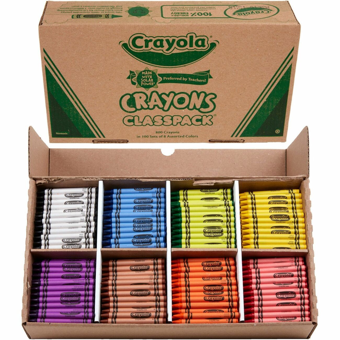 Crayola Crayon Classpack 800Ct