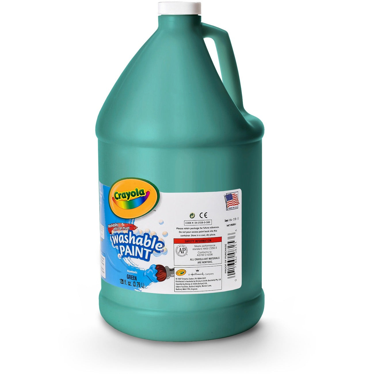 Crayola Paint Wshble 128Oz Gn