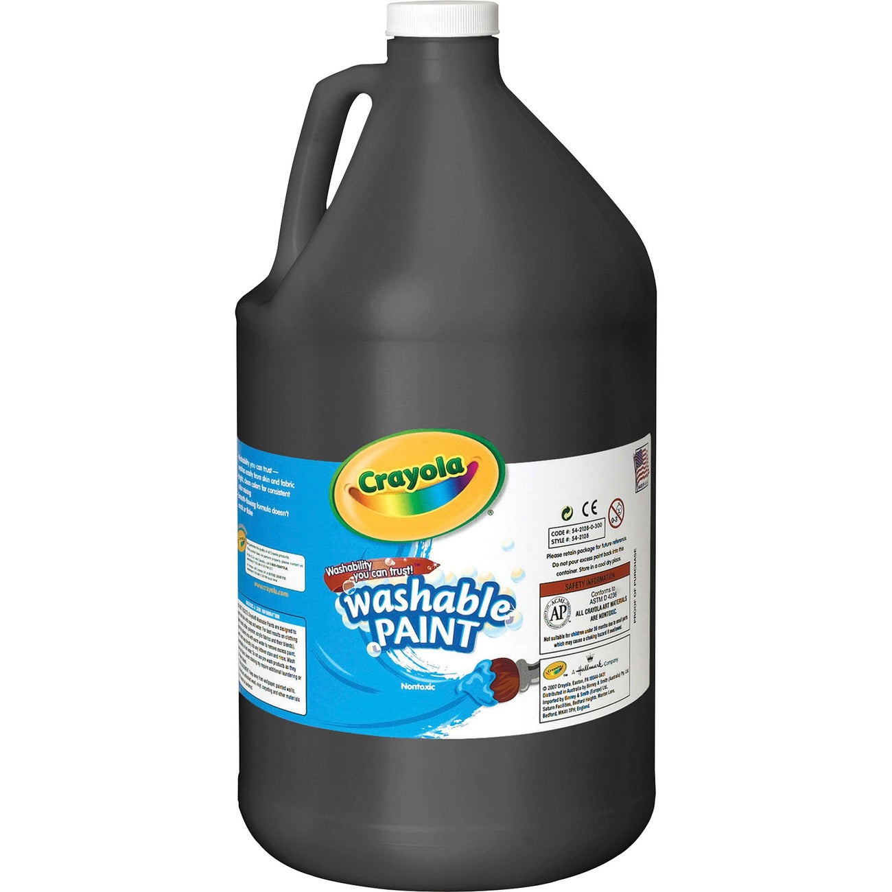 Crayola Paint Wshble 128Oz Bk
