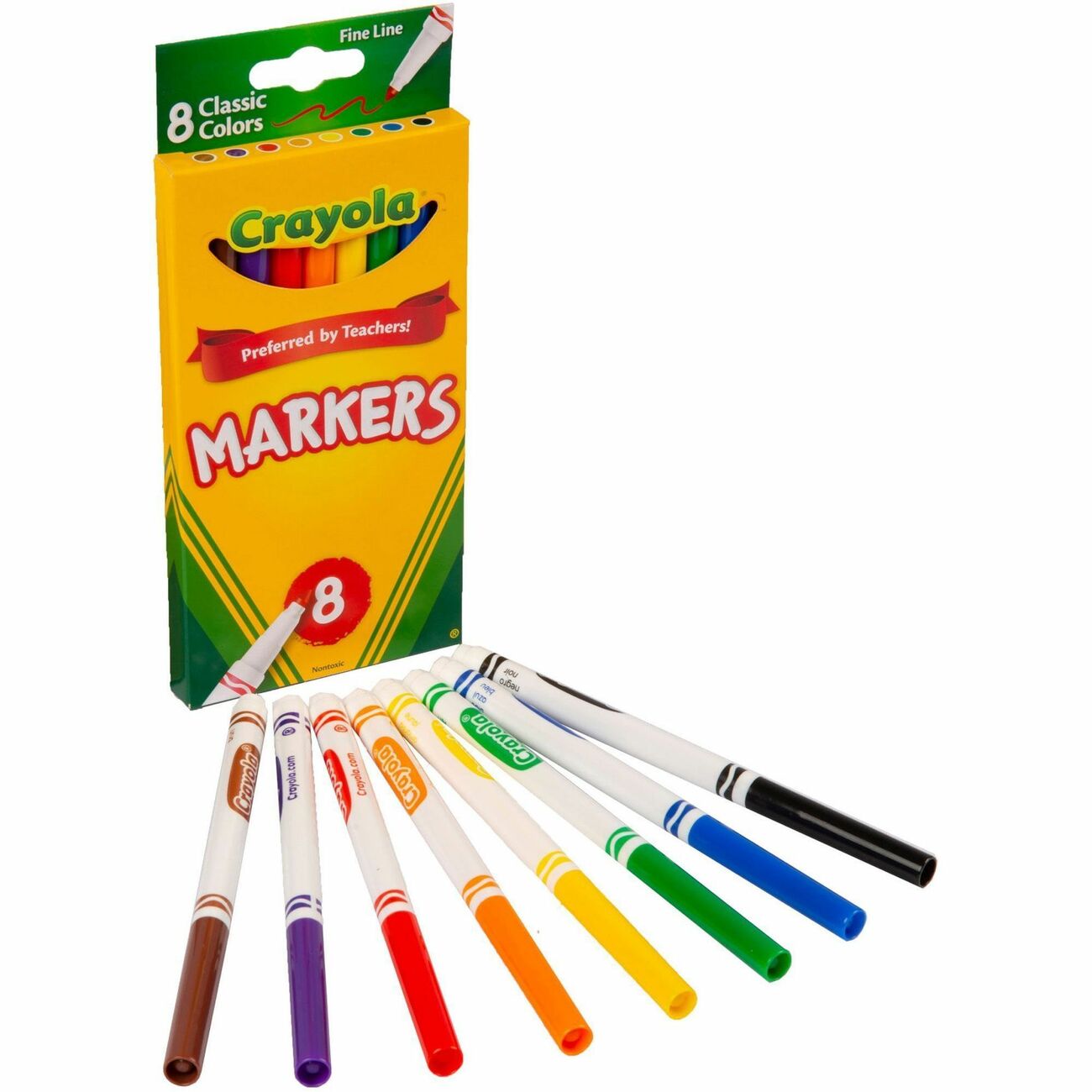 Crayola Marker Finetip 8Ct