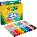 Crayola Marker Broadline Wshble 12C