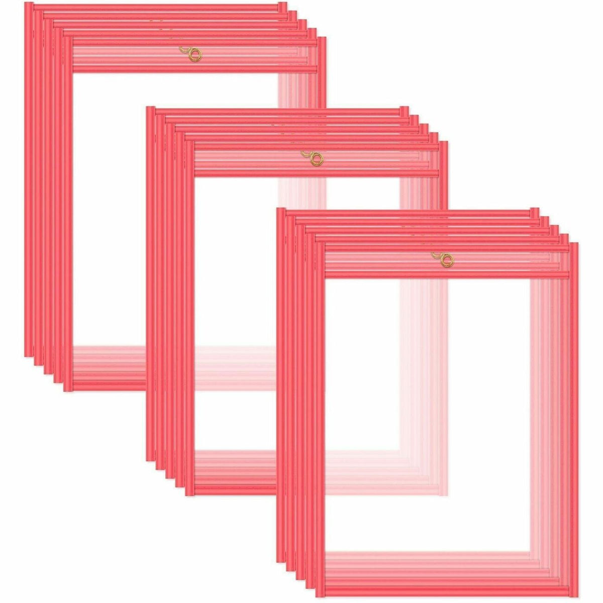 C-Line Neon Colored Stitched Shop Ticket Holders