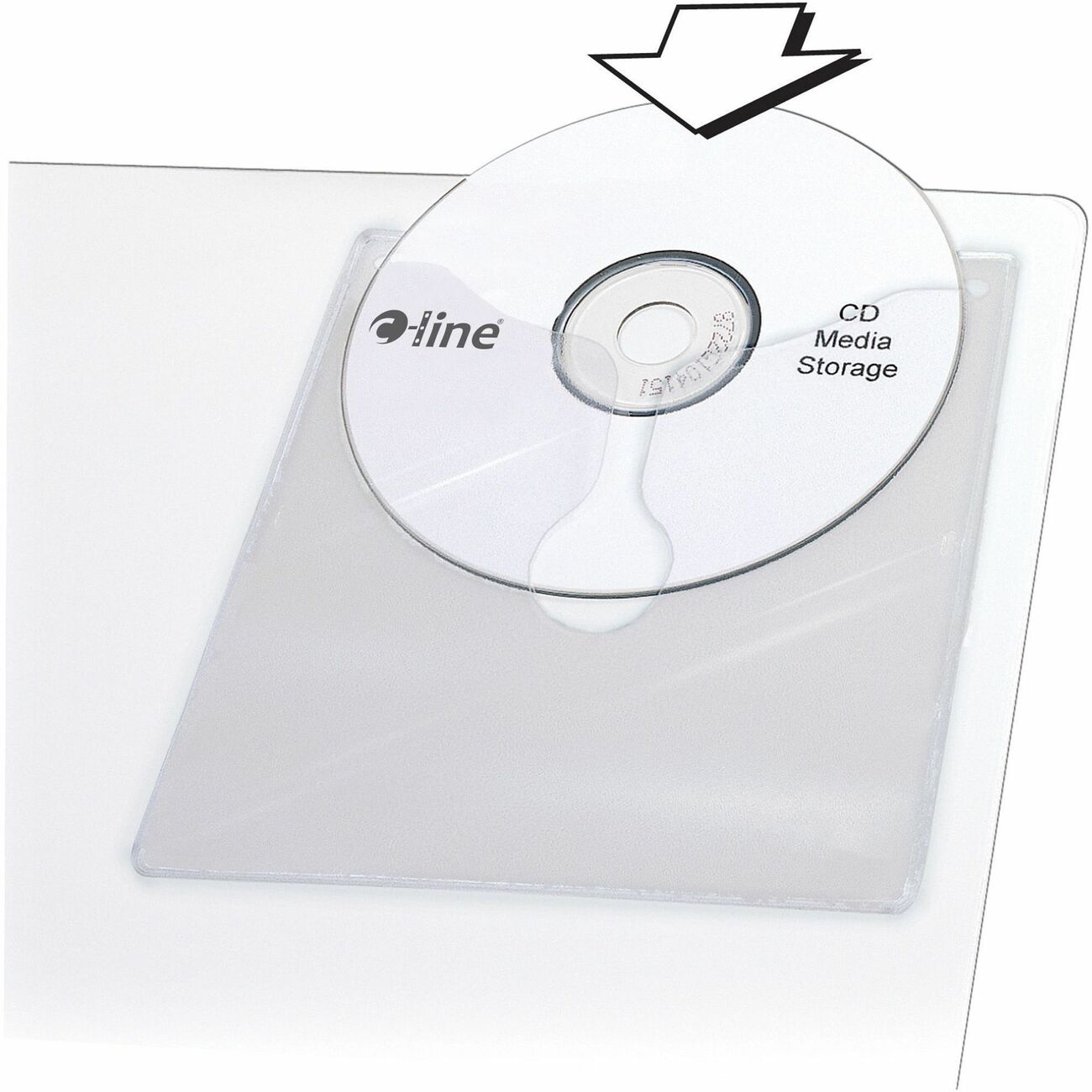 C-Line Holder Cd Self Adhes