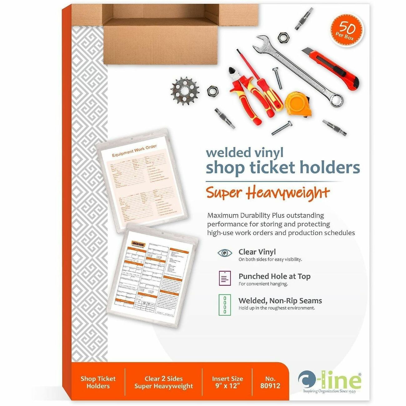 C-Line Holder Shoptickt Vinyl 9X12