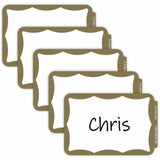 C-Line Self-adhesive Color Border Name Badges